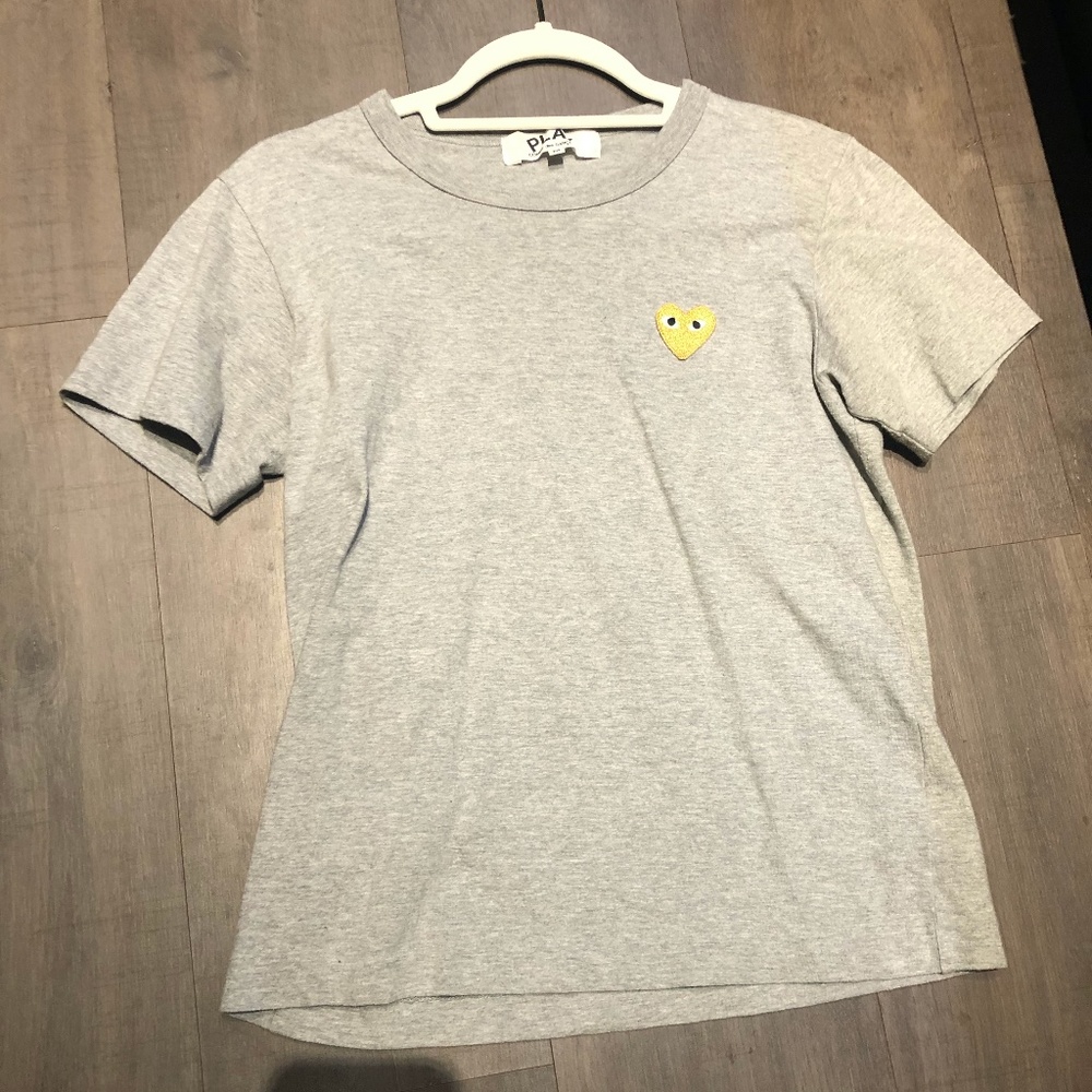 Comme des Garçons PLAY Gold Heart T-Shirt